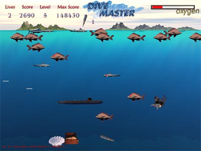 DiveMaster screenshot of the game 