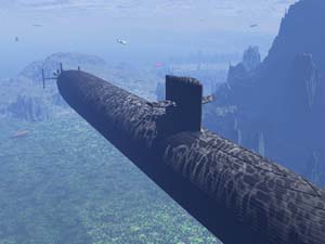 Submarine hunting 